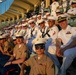 U.S. Sailors and Marines attend Los Angeles Dodgers game for LA Fleet Week