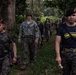 U.S. Marines with 1st Battalion 25th Marine Regiment train for jungle survival training