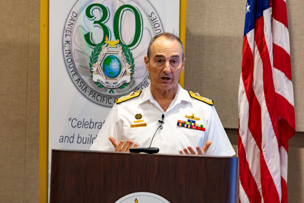 Admiral David Johnston, Order of Australia (AC RAN), Chief of the Defence Force, Australia Speaks at DKI APCSS