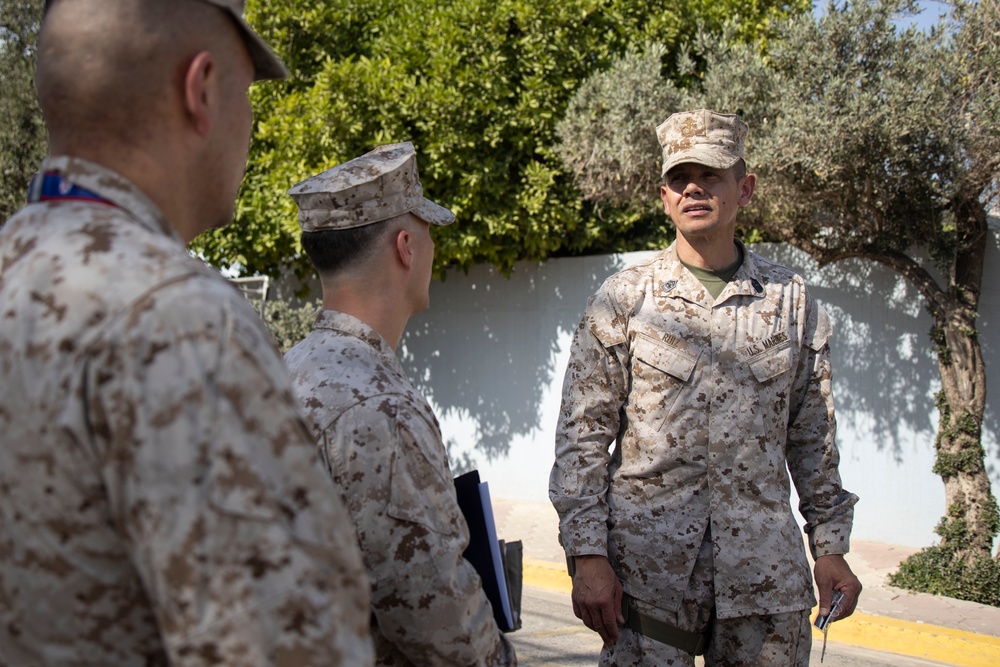 SMMC Ruiz visits U.S. Consulate General Erbil