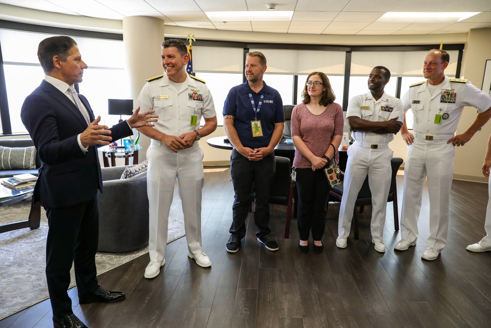 Navy Leadership Meets with LAUSD During LA Fleet Week