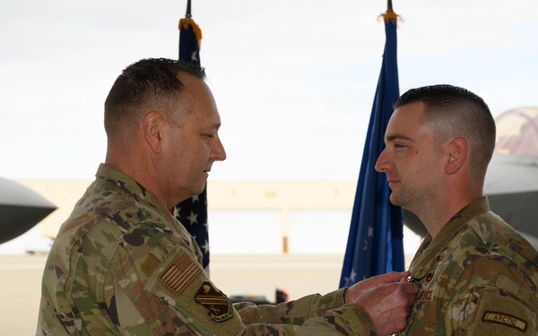 356th FGS Change of Command