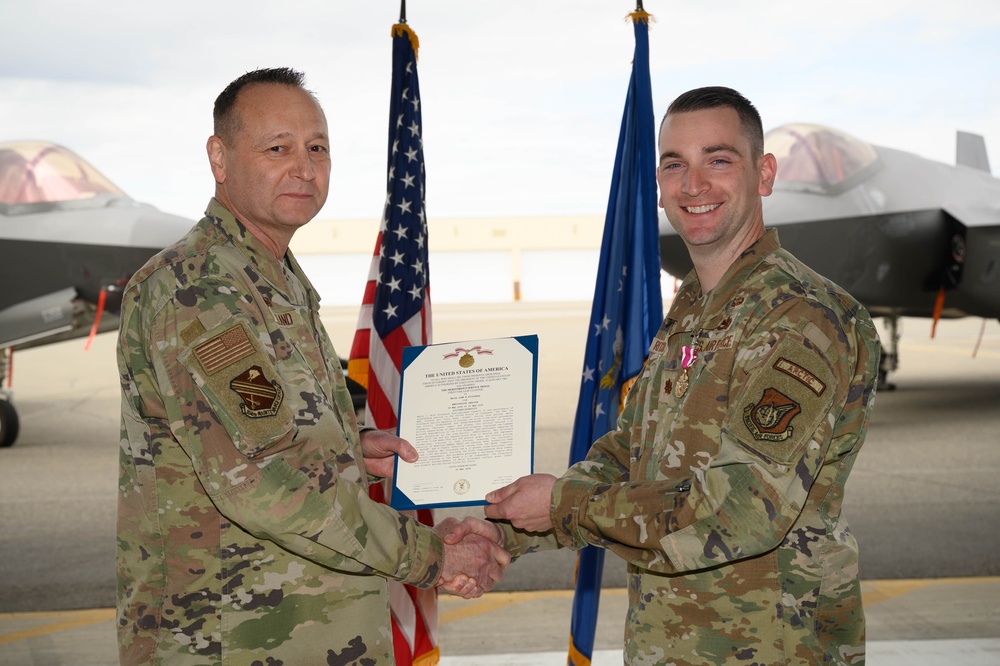 356th FGS Change of Command