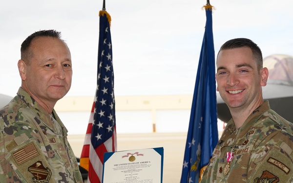 356th FGS Change of Command