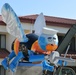 Seabees Place Seabee Statue