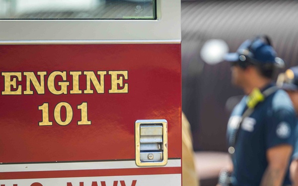 CNRH Firefighters Conduct Live Burn Training