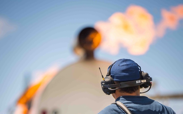 CNRH Firefighters Conduct Live Burn Training