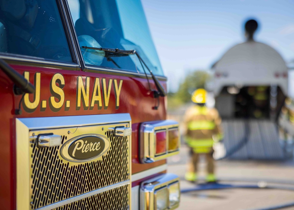 CNRH Firefighters Conduct Live Burn Training