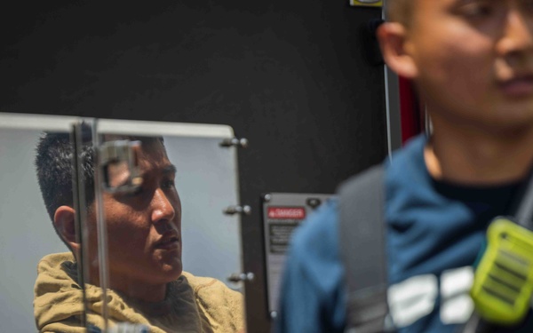 CNRH Firefighters Conduct Live Burn Training