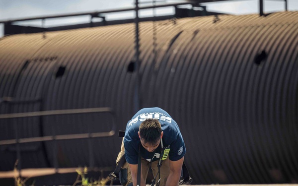 CNRH Firefighters Conduct Live Burn Training