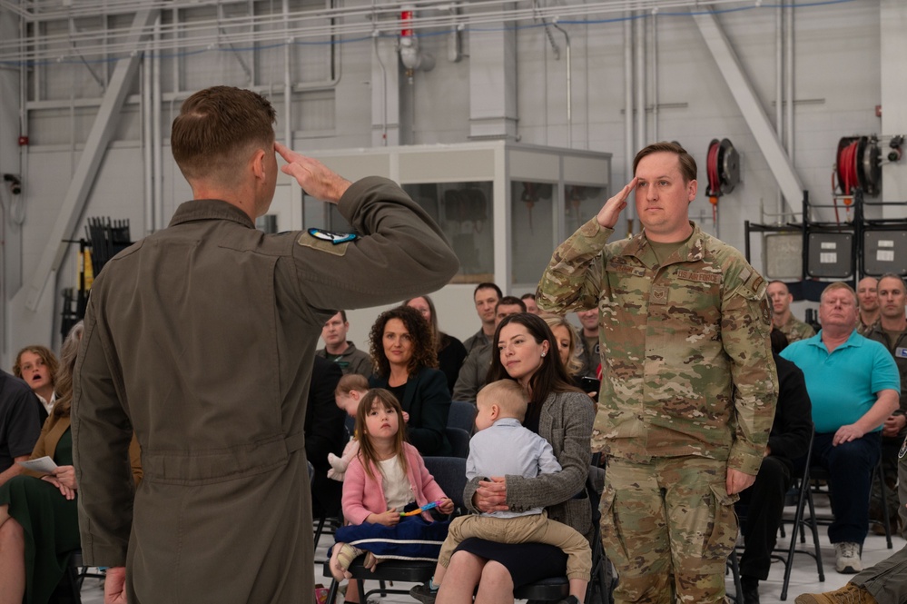 354th RANS Change of Command