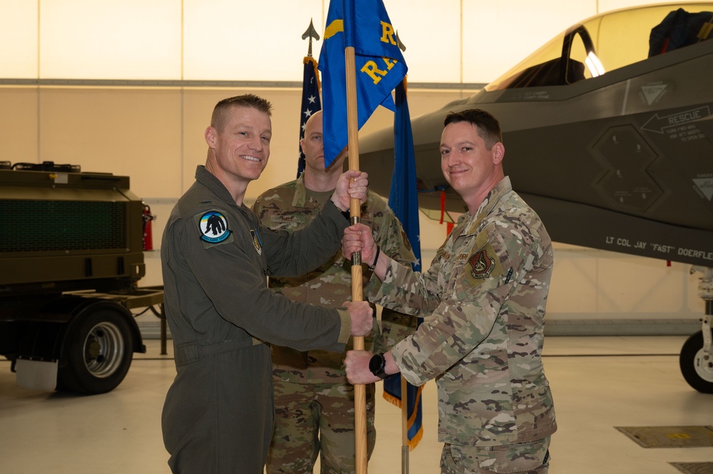 354th RANS Change of Command