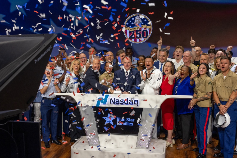 Fleet Week New York 2025: NASDAQ Opening Bell Ceremony