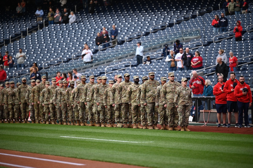National Guard Day 2025 at Nationals Park