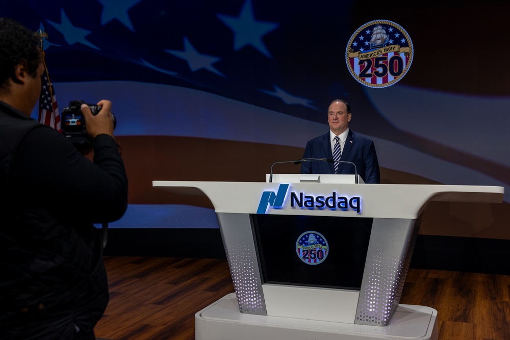Fleet Week New York 2025: NASDAQ Opening Bell Ceremony