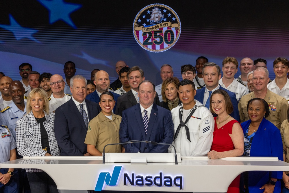Fleet Week New York 2025: NASDAQ Opening Bell Ceremony