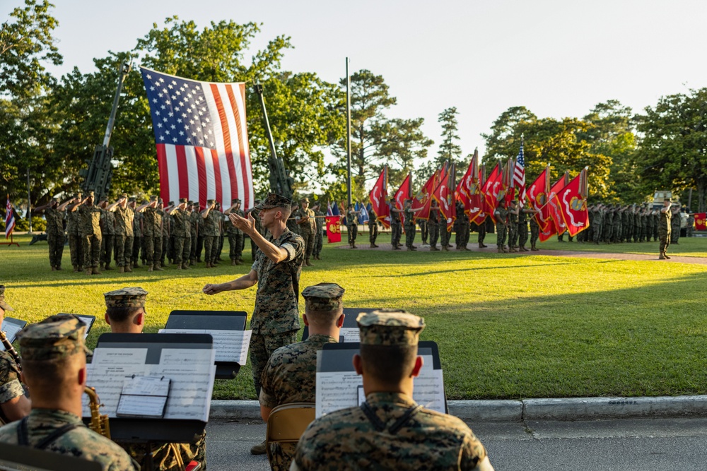 2d Marine Division Commanding General Change of Command