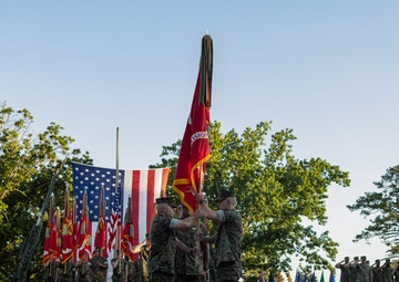 2d Marine Division Commanding General Change of Command