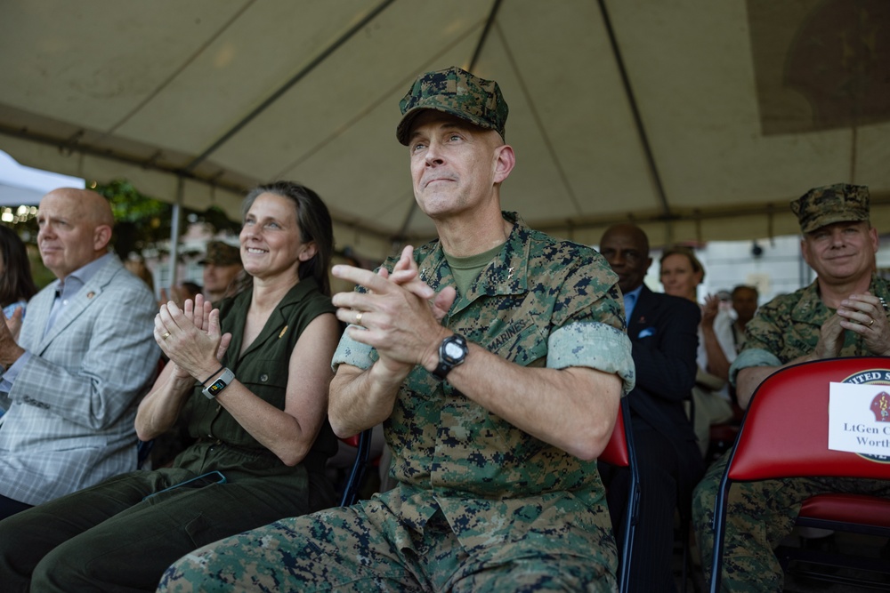 2d Marine Division Commanding General Change of Command