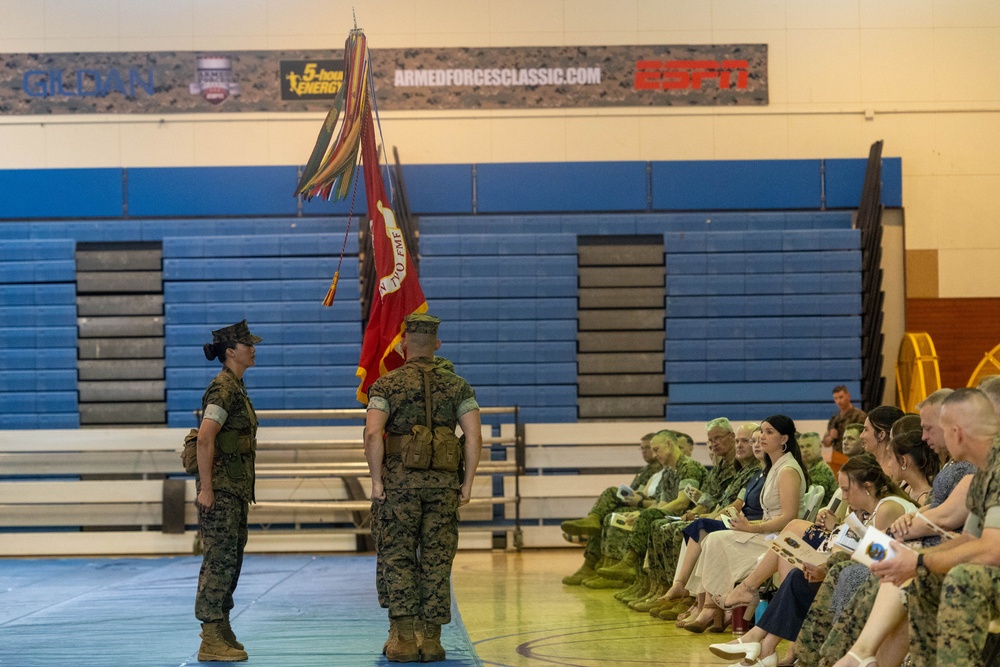 MASS-2 holds change of command ceremony