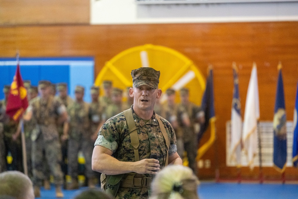 MASS-2 holds change of command ceremony