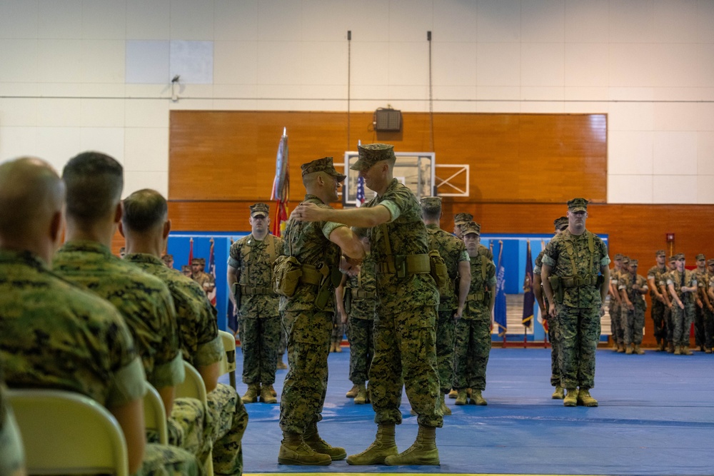 MASS-2 holds change of command ceremony
