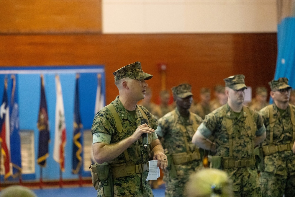 MASS-2 holds change of command ceremony