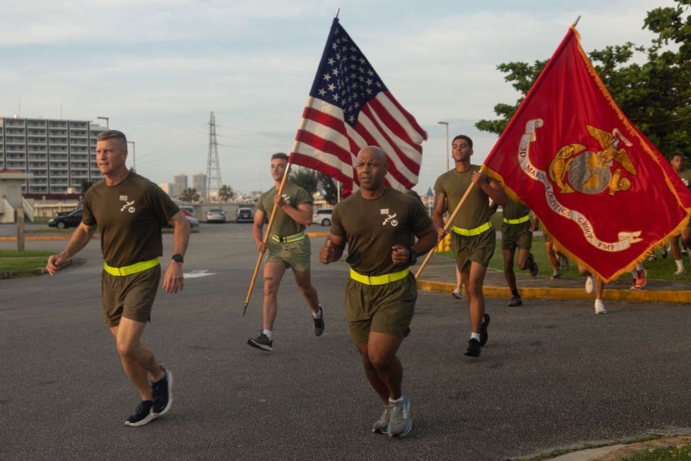 3rd Marine Logistics Group Conducts a Memorial Day Motivational Run