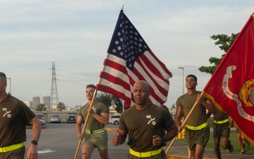 3rd Marine Logistics Group Conducts a Memorial Day Motivational Run