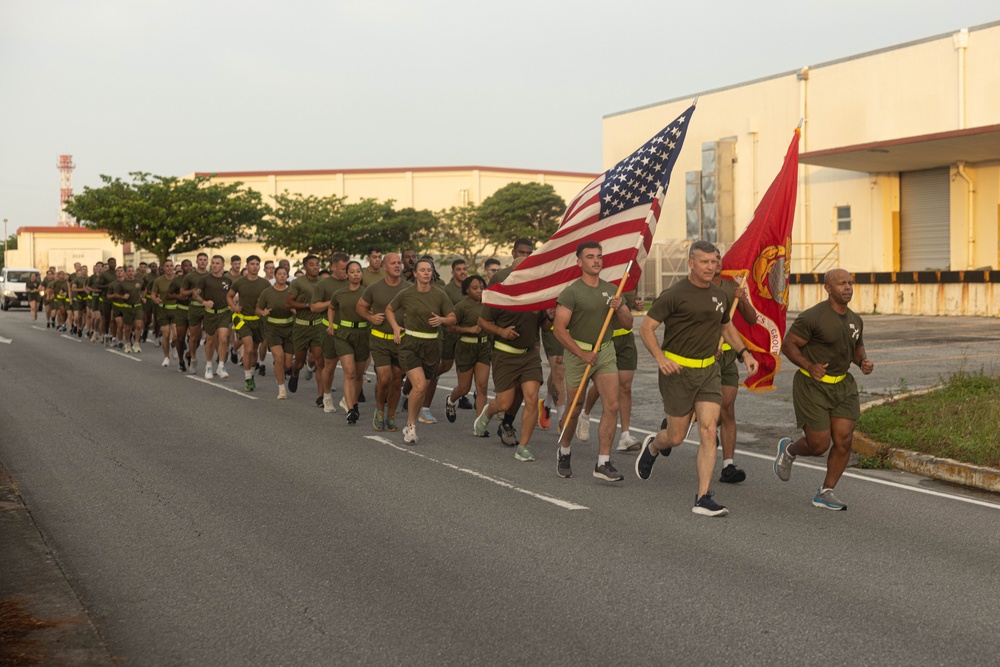 3rd Marine Logistics Group Conducts a Memorial Day Motivational Run