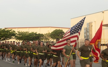 3rd Marine Logistics Group Conducts a Memorial Day Motivational Run