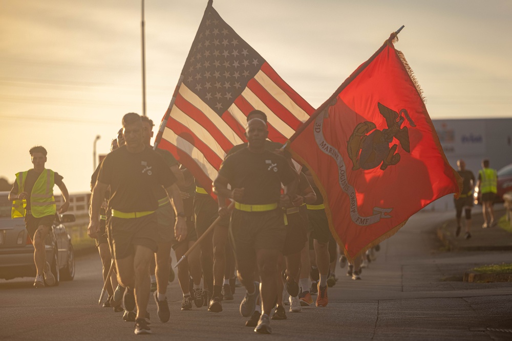 3rd Marine Logistics Group Conducts a Memorial Day Motivational Run
