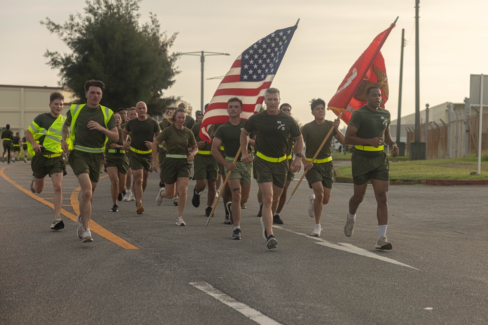 3rd Marine Logistics Group Conducts a Memorial Day Motivational Run