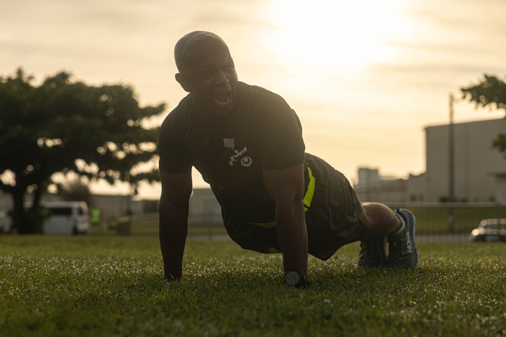 3rd Marine Logistics Group Conducts a Memorial Day Motivational Run