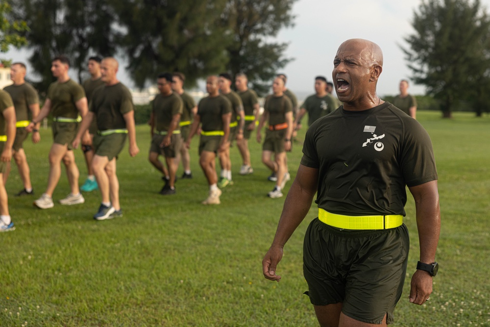 3rd Marine Logistics Group Conducts a Memorial Day Motivational Run