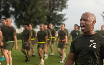 3rd Marine Logistics Group Conducts a Memorial Day Motivational Run