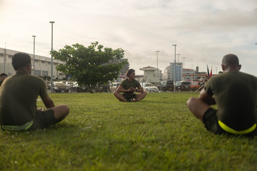 3rd Marine Logistics Group Conducts a Memorial Day Motivational Run