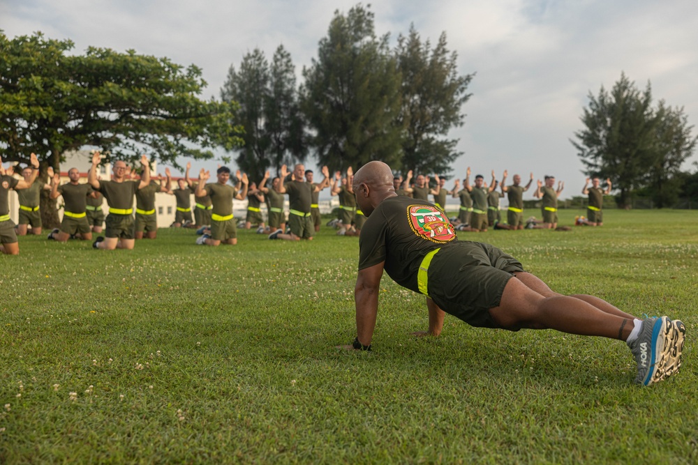 3rd Marine Logistics Group Conducts a Memorial Day Motivational Run