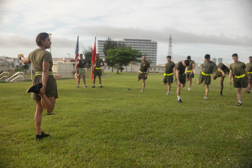3rd Marine Logistics Group Conducts a Memorial Day Motivational Run