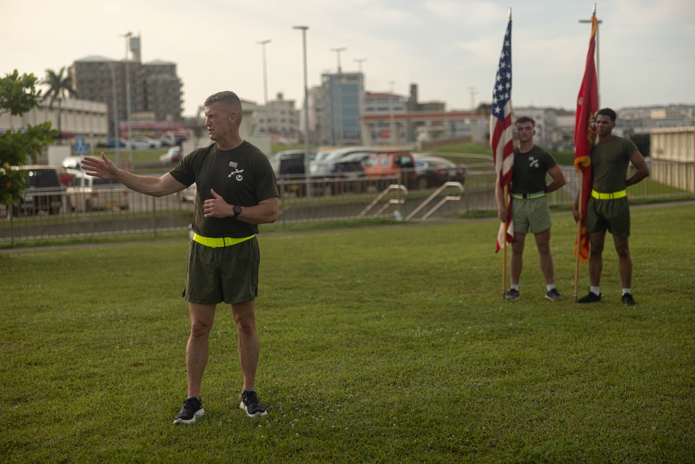 3rd Marine Logistics Group Conducts a Memorial Day Motivational Run