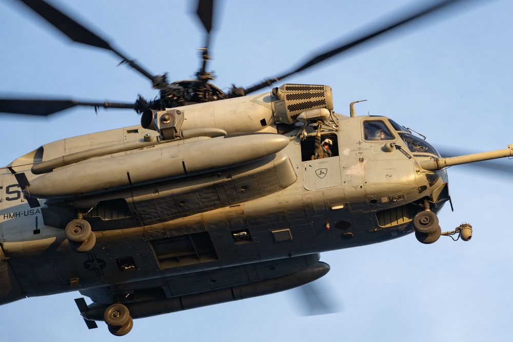 USS America (LHA 6) Conducts Flight Operations