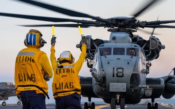 USS America (LHA 6) Conducts Flight Operations