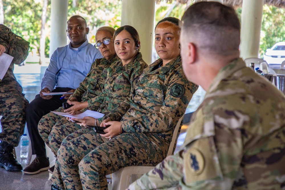 Army South chaplain directorate lead traumatic event management training following Jet Set nightclub roof collapse