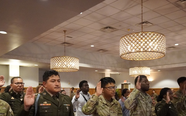 Constructionman Murrise Thomas Naturalization Ceremony