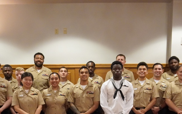 Constructionman Murrise Thomas Naturalization Ceremony