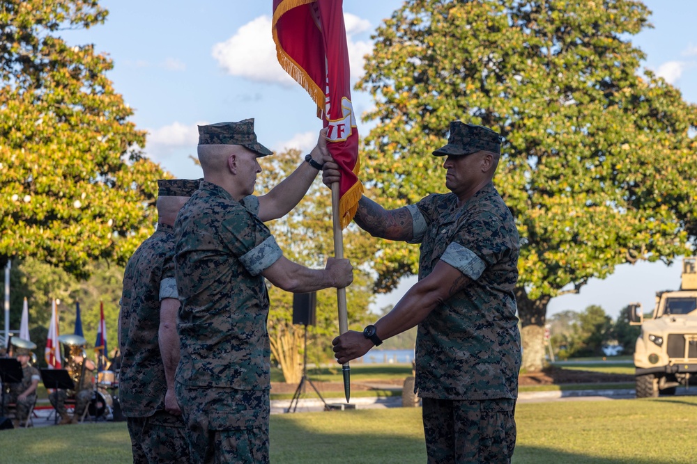 2d Marine Division Commanding General Change of Command