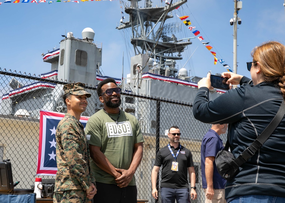 LA Fleet Week - Craig Robinson Visit