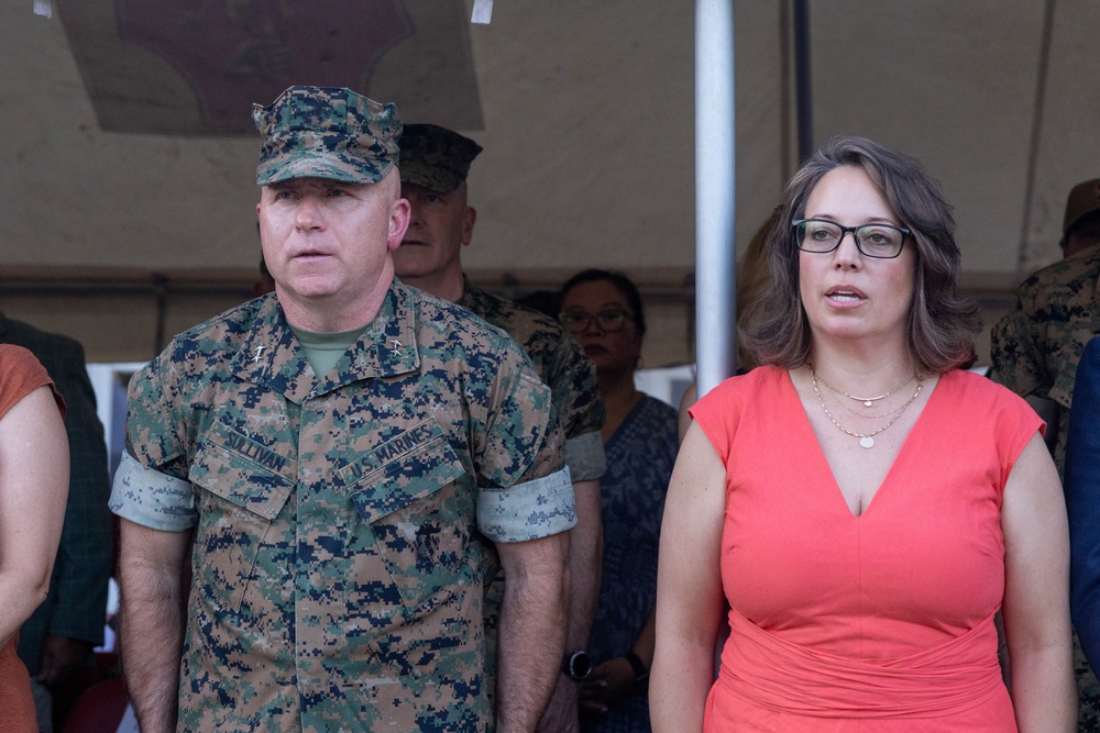 2d Marine Division Commanding General Change of Command