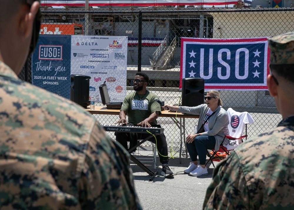 LA Fleet Week - Craig Robinson Visit