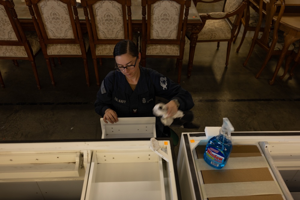 Marines, Sailors volunteer at Habitat for Humanity during LA Fleet Week